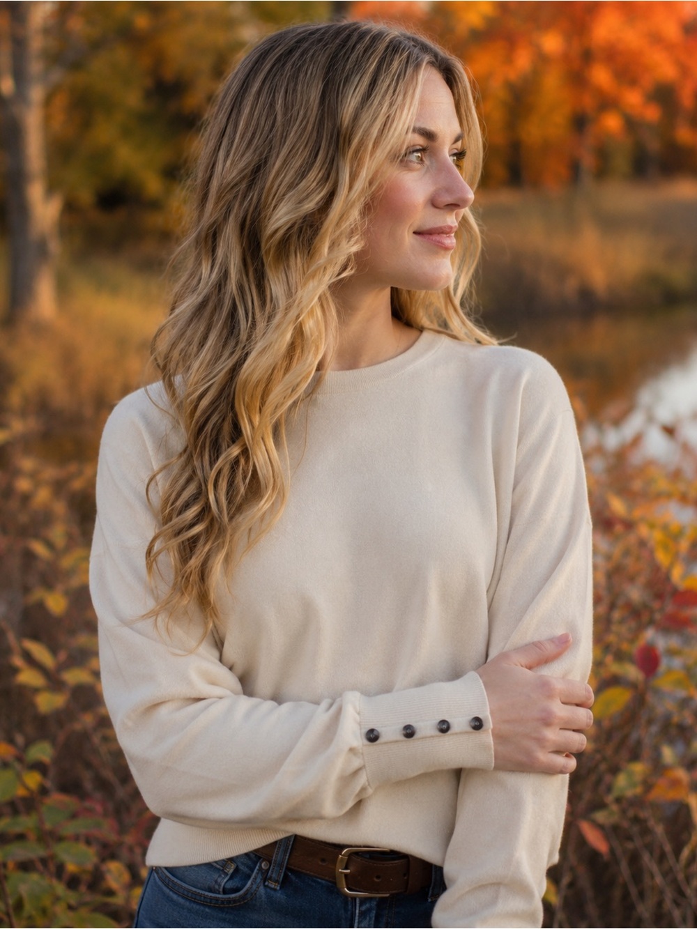 Staccato Beige light weight Sweater